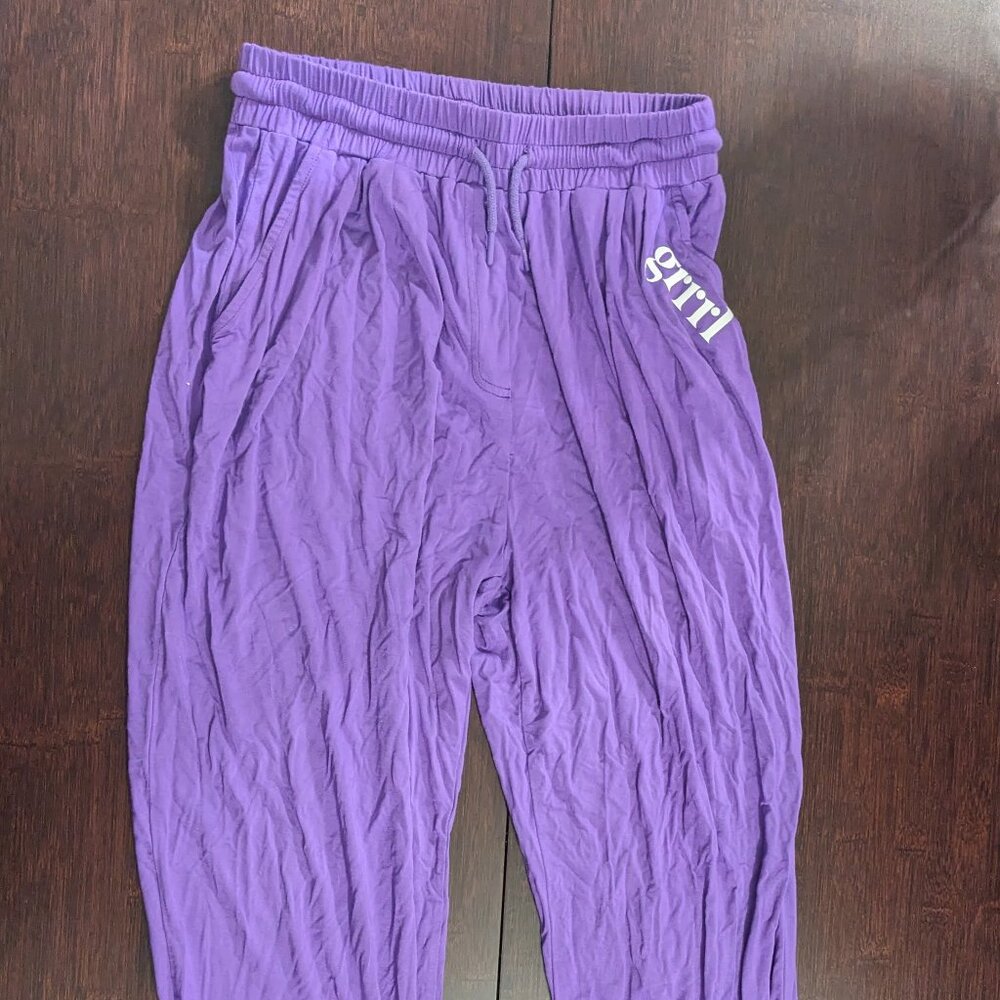 GRRRL Purple Genie pants